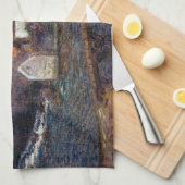 Claude Monet - De brug in Vervy Theedoek (Quarter Fold)