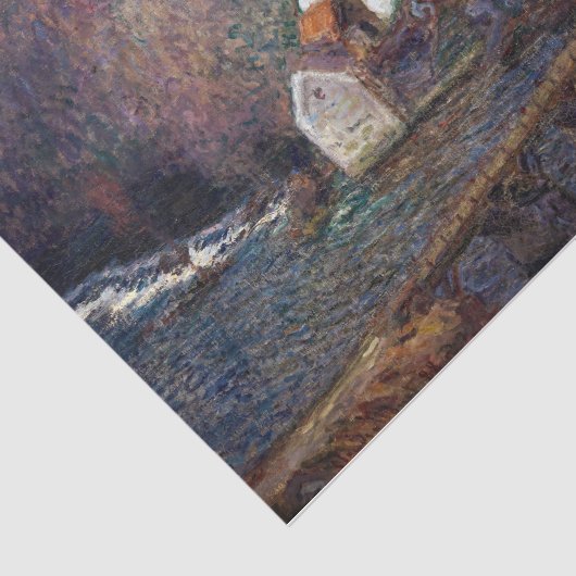 Claude Monet - De brug in Vervy Tissuepapier (Detail)