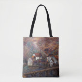 Claude Monet - De brug in Vervy Tote Bag (Voorkant)