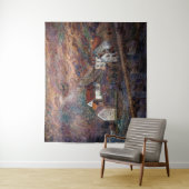 Claude Monet - De brug in Vervy Wandkleed (In situ)