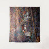 Claude Monet - De brug in Vervy Wandkleed (Voorkant)