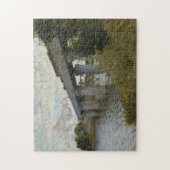 Claude Monet - De brug over de spoorwegen in Argen Legpuzzel (Verticaal)