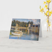 Claude Monet - De brug van Argenteuil Kaart (Gele Bloem)