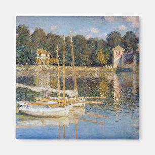 Claude Monet - De brug van Argenteuil Magneet