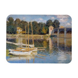 Claude Monet - De brug van Argenteuil Magneet