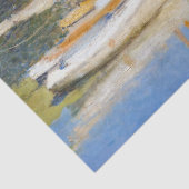 Claude Monet - De brug van Argenteuil Tissuepapier (Detail)