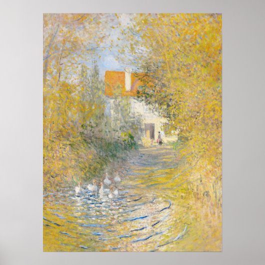 Claude Monet De Duck Vijver Schilderij Art Print (Voorkant)