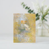 Claude Monet De Duck Vijver Schilderij Art Print Briefkaart (Staand voorkant)