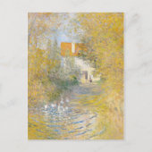 Claude Monet De Duck Vijver Schilderij Art Print Briefkaart (Voorkant)