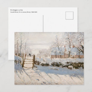 Claude Monet - De Ekster Briefkaart