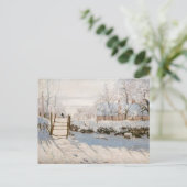 Claude Monet - De Ekster Briefkaart (Staand voorkant)