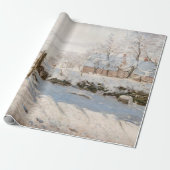 Claude Monet - De Ekster Cadeaupapier (Uitgerold)