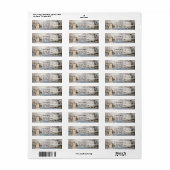 Claude Monet - De Ekster Etiket (Full Sheet)