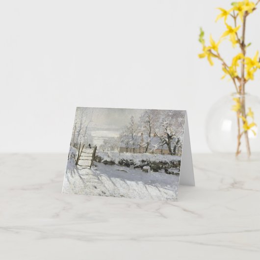 CLAUDE MONET DE EKSTER KAART (Gele Bloem)