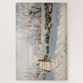Claude Monet - De Ekster Legpuzzel (Verticaal)