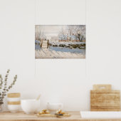 Claude Monet - De Ekster Poster (Keuken)