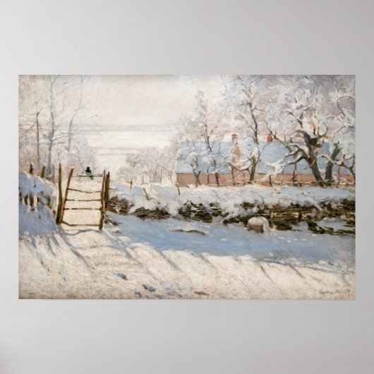 Claude Monet - De Ekster Poster (Voorkant)