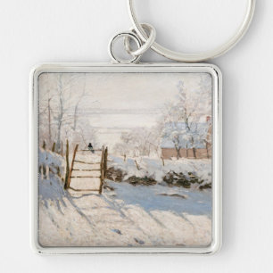 Claude Monet - De Ekster Sleutelhanger