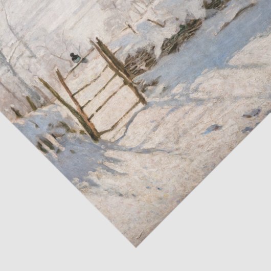 Claude Monet - De Ekster Tissuepapier (Detail)