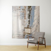 Claude Monet - De Ekster Wandkleed (In situ)