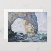 Claude Monet | De Etretat van Manneporte Briefkaart (Voorkant / Achterkant)