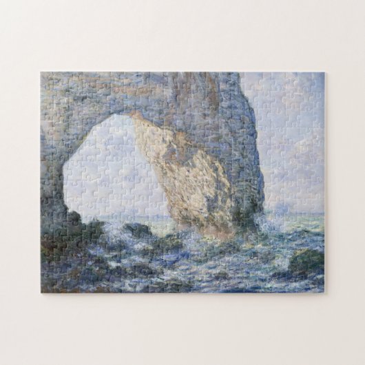 Claude Monet | De Etretat van Manneporte Legpuzzel (Horizontaal)
