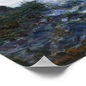 Claude Monet | De Etretat van Manneporte Poster (Hoek)