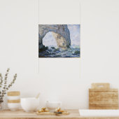 Claude Monet | De Etretat van Manneporte Poster (Keuken)