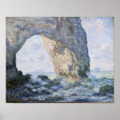Claude Monet | De Etretat van Manneporte Poster (Voorkant)
