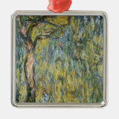 Claude Monet | De grote wilg in Giverny, 1918 Metalen Ornament (Voorkant)