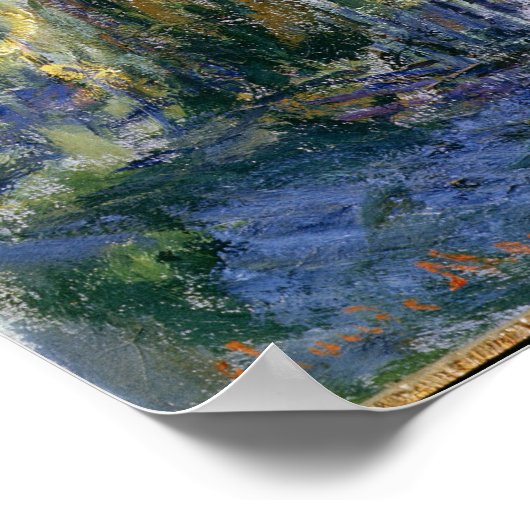 Claude Monet | De grote wilg in Giverny, 1918 Poster (Hoek)