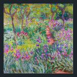 Claude Monet - De Iris Garden in Giverny Acryl Muurkunst<br><div class="desc">The Iris Garden at Giverny / The Artists's Garden at Giverny - Claude Monet,  1899-1900</div>