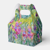 Claude Monet - De Iris Garden in Giverny Bedankdoosjes (Achterkant)