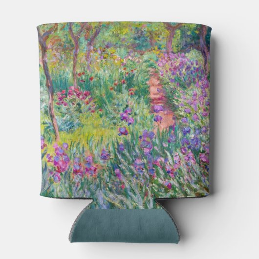 Claude Monet - De Iris Garden in Giverny Blikjeskoeler (Achterkant)