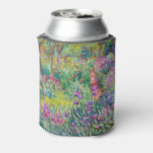 Claude Monet - De Iris Garden in Giverny Blikjeskoeler (Blikje Achterkant)