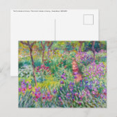 Claude Monet - De Iris Garden in Giverny Briefkaart (Voorkant / Achterkant)