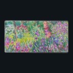 Claude Monet - De Iris Garden in Giverny Bureaumat<br><div class="desc">The Iris Garden at Giverny / The Artists's Garden at Giverny - Claude Monet,  1899-1900</div>