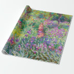 Claude Monet - De Iris Garden in Giverny Cadeaupapier<br><div class="desc">The Iris Garden at Giverny / The Artists's Garden at Giverny - Claude Monet,  1899-1900</div>