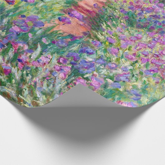 Claude Monet - De Iris Garden in Giverny Cadeaupapier (Hoek)