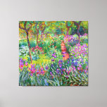 Claude Monet: De Iris Garden in Giverny Canvas Afdruk<br><div class="desc">Een kleurrijke klassieke canvasafdruk met de iristuin van Giverny,  geschilderd door de Franse impressionistische schilder Claude Monet.</div>