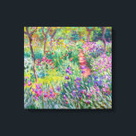 Claude Monet - De Iris Garden in Giverny Canvas Afdruk<br><div class="desc">The Iris Garden at Giverny / The Artists's Garden at Giverny - Claude Monet,  1899-1900</div>