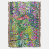 Claude Monet: De Iris Garden in Giverny Deken (Voorkant Verticaal)