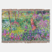 Claude Monet: De Iris Garden in Giverny Deken (Voorkant)
