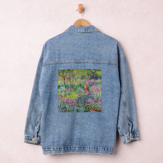 Claude Monet - De Iris Garden in Giverny Denim Jacket (Hangar)