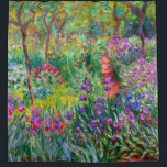 Claude Monet: De Iris Garden in Giverny Douchegordijn<br><div class="desc">Een kleurrijk klassiek douchegordijn met de iristuin van Giverny,  geschilderd door de Franse impressionistische schilder Claude Monet.</div>