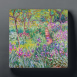 Claude Monet - De Iris Garden in Giverny Fotoplaat<br><div class="desc">The Iris Garden at Giverny / The Artists's Garden at Giverny - Claude Monet,  1899-1900</div>