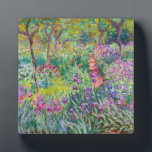 Claude Monet - De Iris Garden in Giverny Fotoplaat<br><div class="desc">The Iris Garden at Giverny / The Artists's Garden at Giverny - Claude Monet,  1899-1900</div>