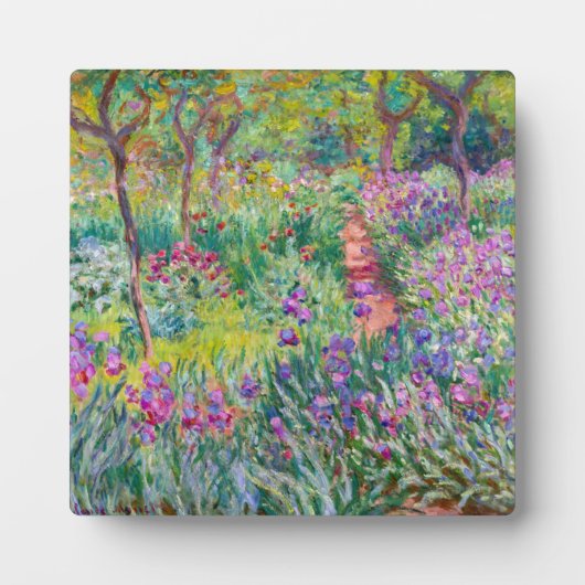 Claude Monet - De Iris Garden in Giverny Fotoplaat (Voorkant)