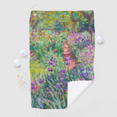 Claude Monet - De Iris Garden in Giverny Golfhanddoek (Insitu)