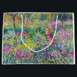 Claude Monet - De Iris Garden in Giverny Groot Cadeauzakje<br><div class="desc">The Iris Garden at Giverny / The Artists's Garden at Giverny - Claude Monet,  1899-1900</div>
